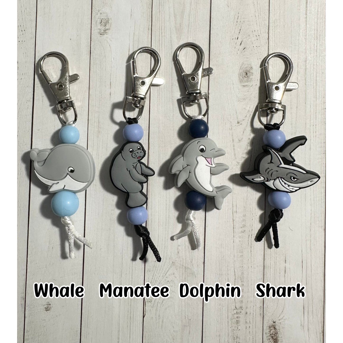 Aquatic Zipper Pulls