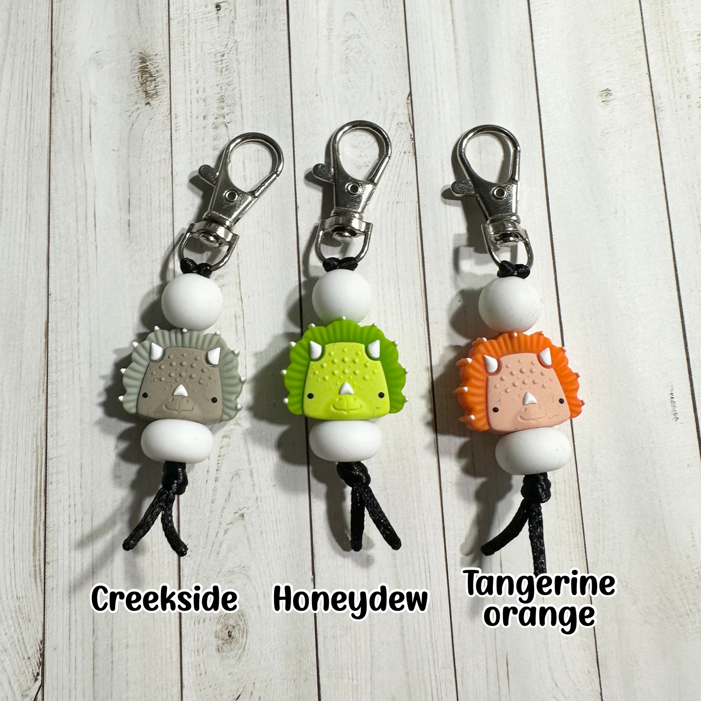 Cute Dino Zipper Pulls