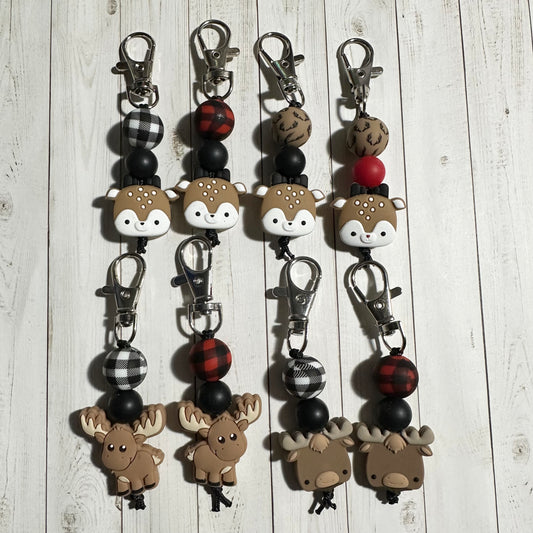 Woodland Zipper Pulls