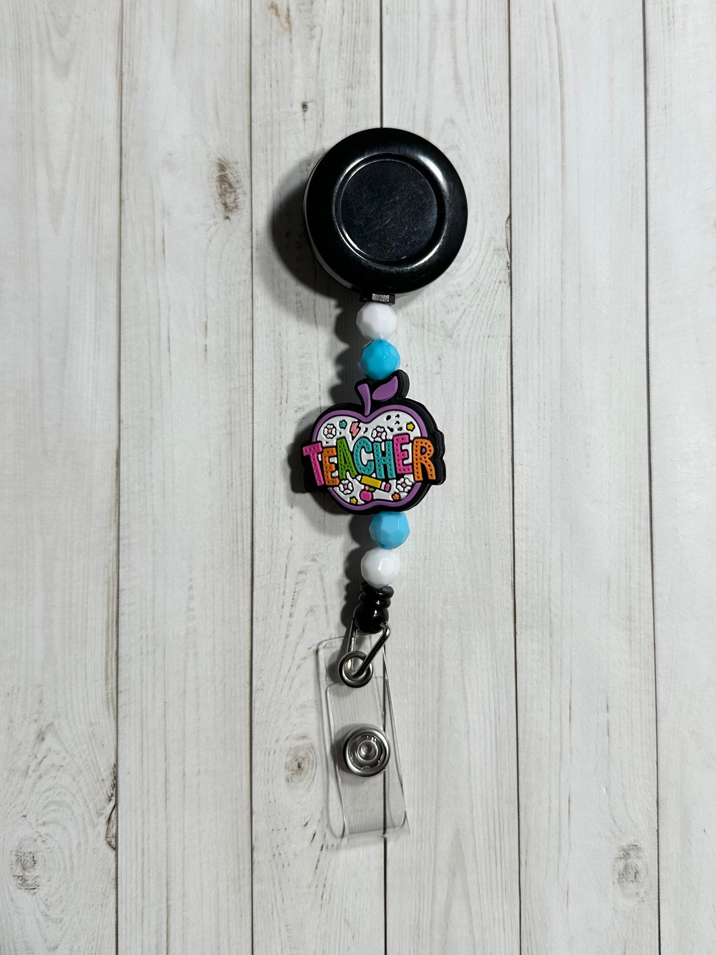 Teacher Apple Badge Reels