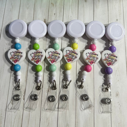 Nurse Badge Reel
