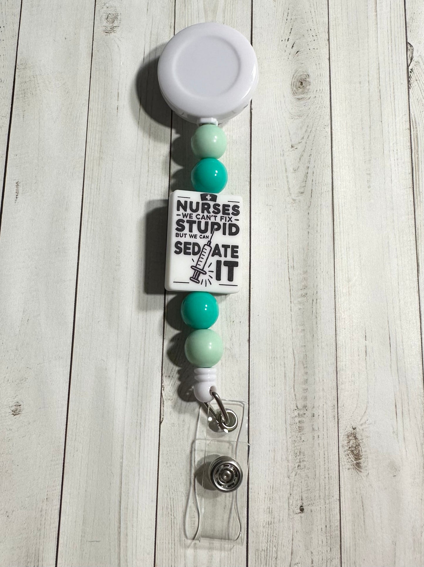 Funny Nurse Badge Reels
