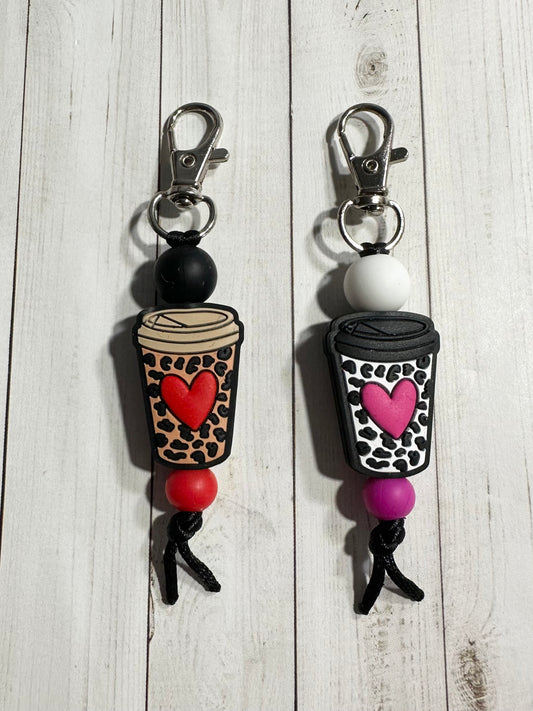 Love Latte Zipper Pulls