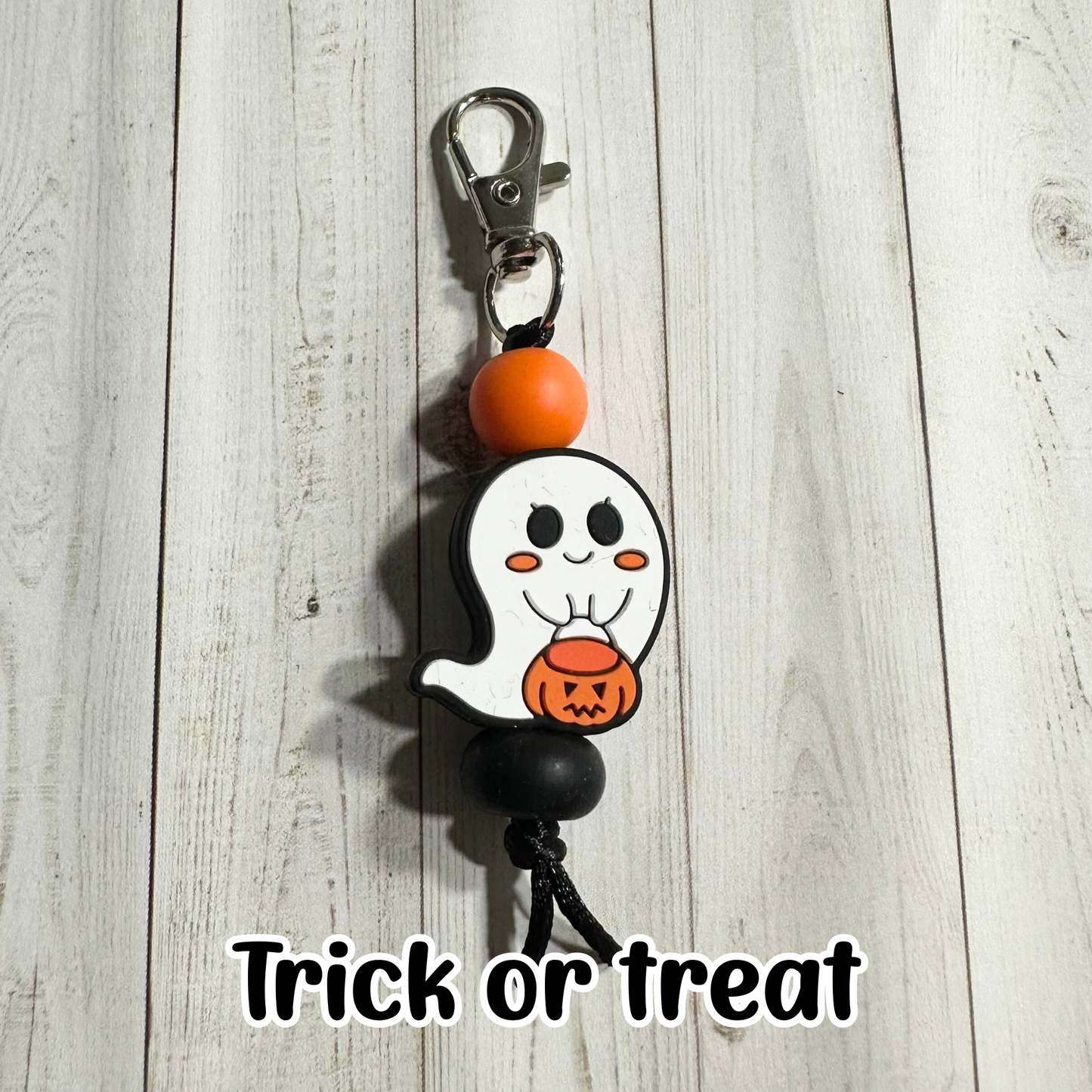 Ghost Zipper Pulls