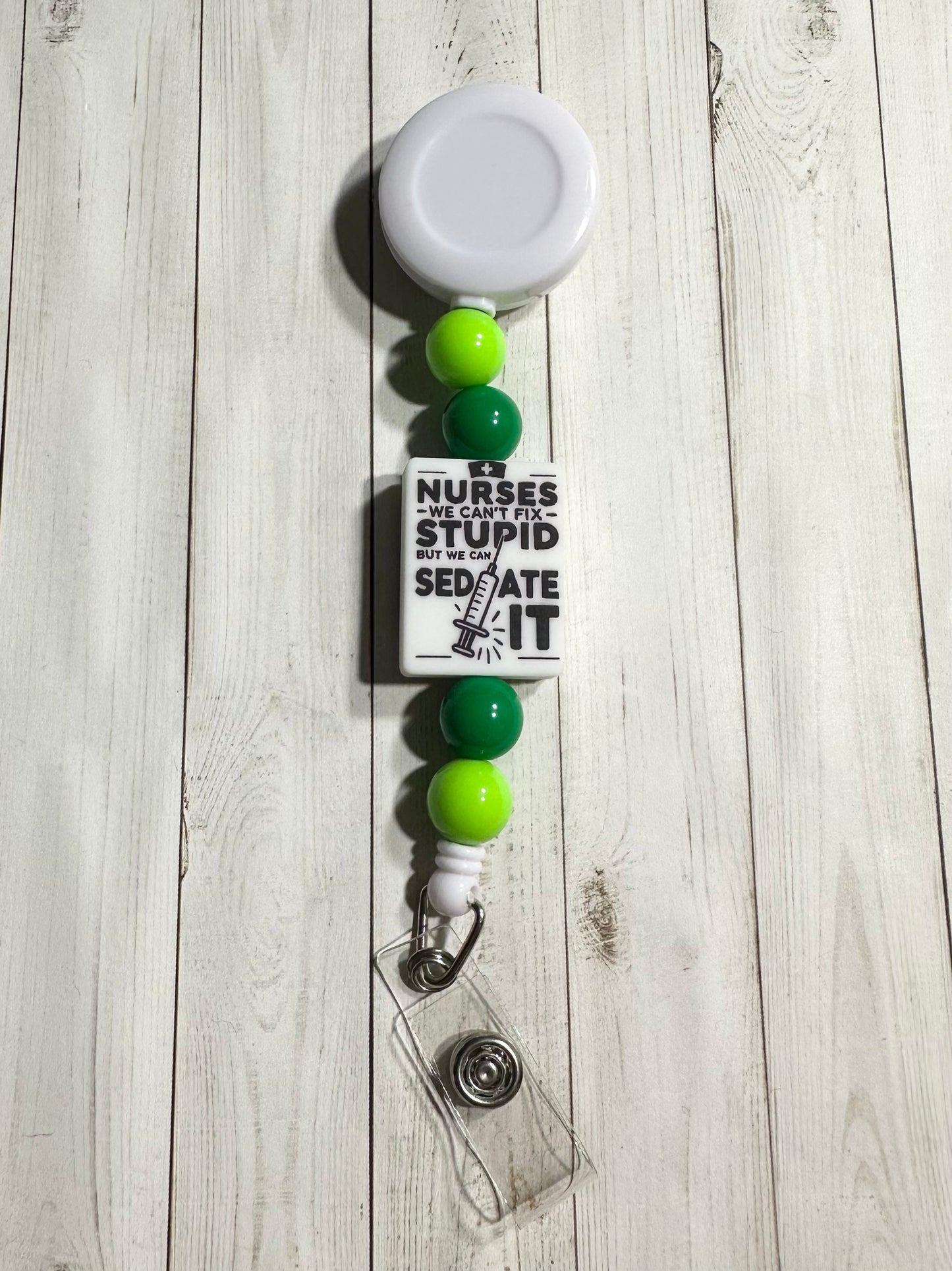 Funny Nurse Badge Reels
