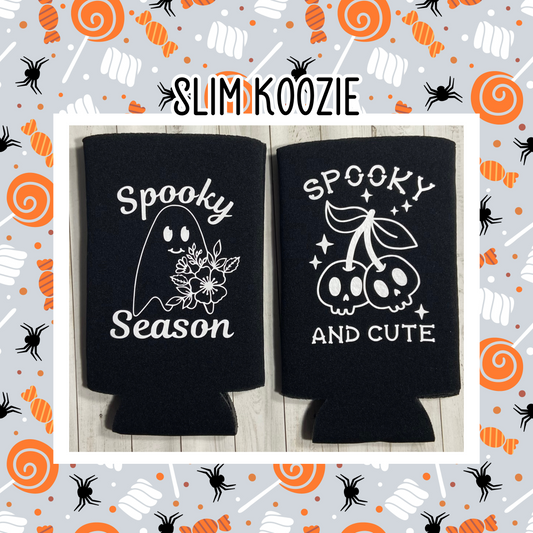 Halloween Slim Koozies