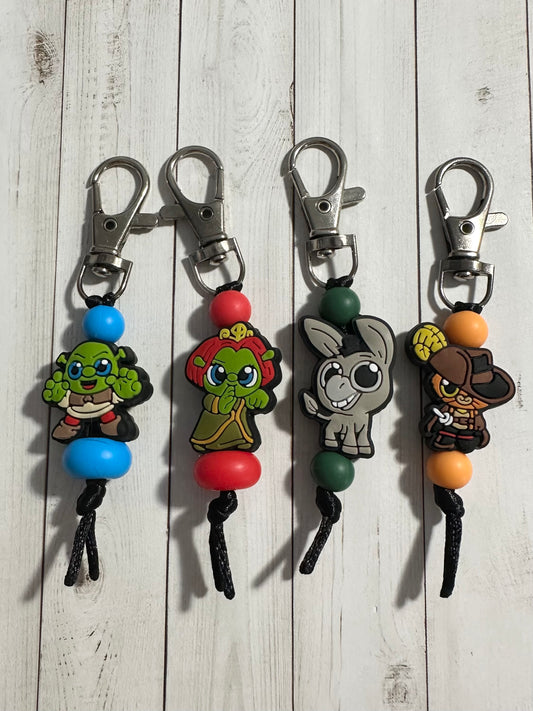 Swamp Movie Zipper Pulls