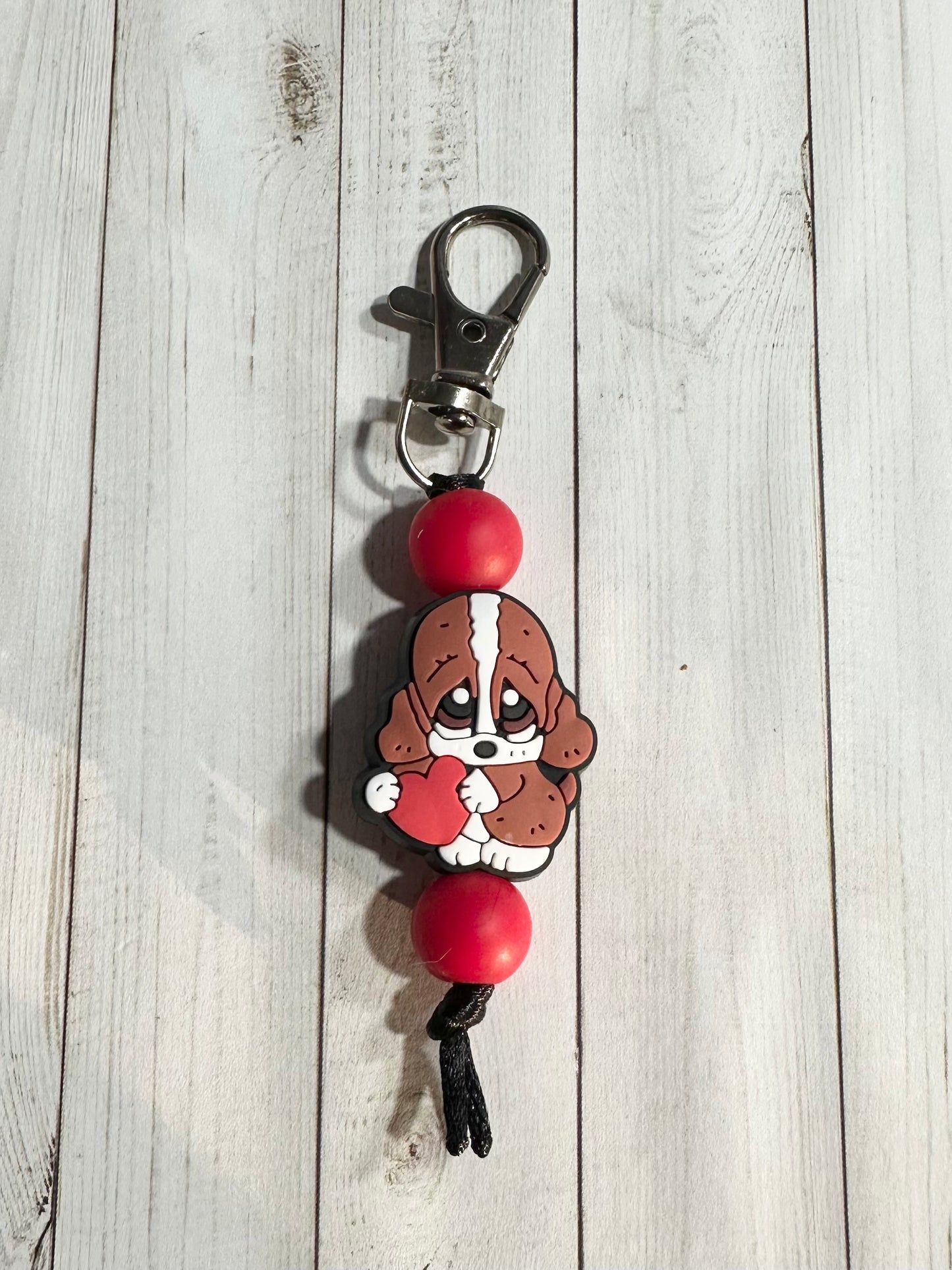 Valentine's Day Zipper Pulls