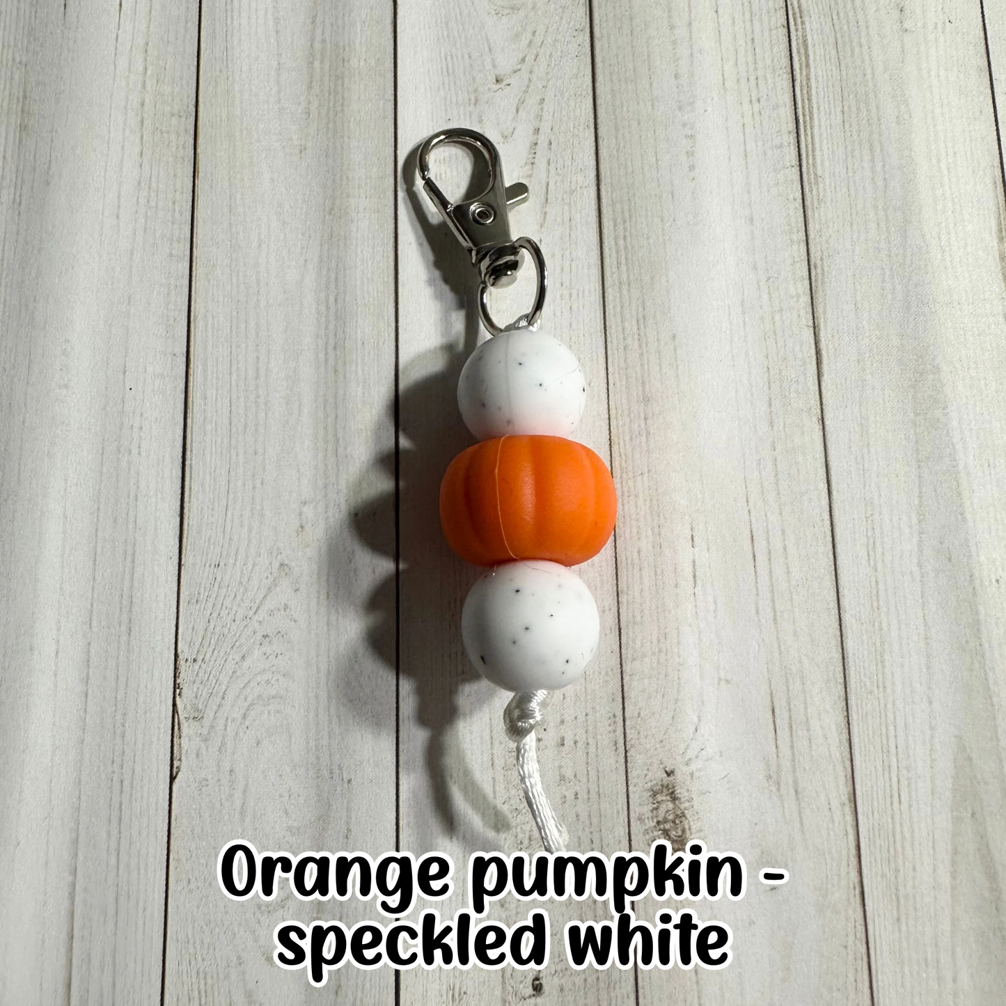 3D Pumpkin Zipper Pulls