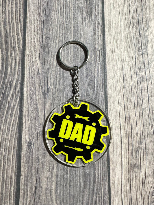 Dad Acrylic Keychain