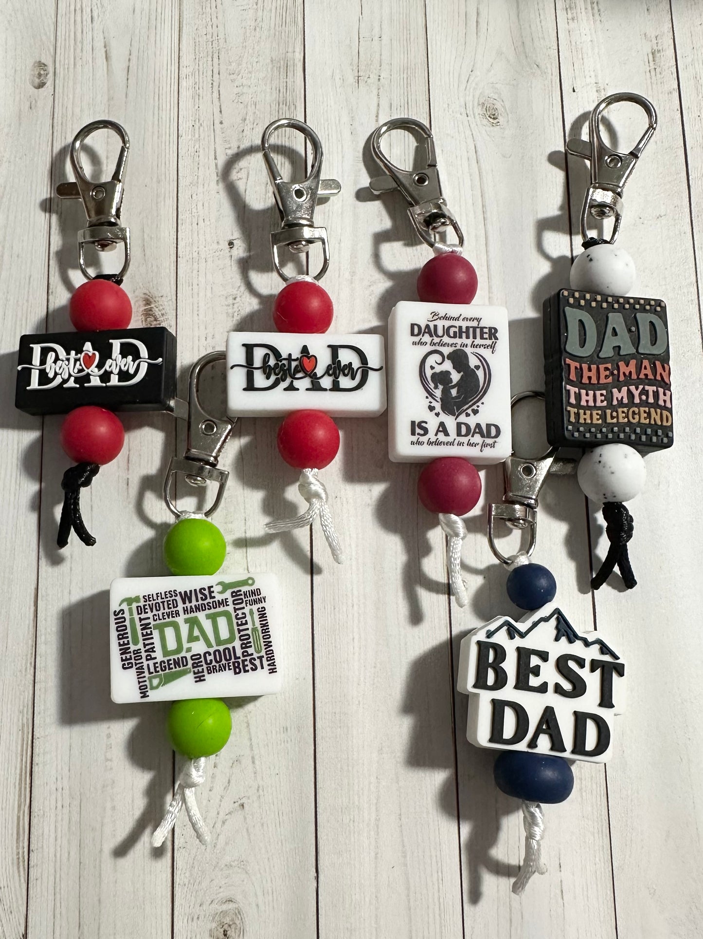 Dad Zipper Pulls