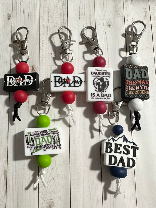 Dad Zipper Pulls