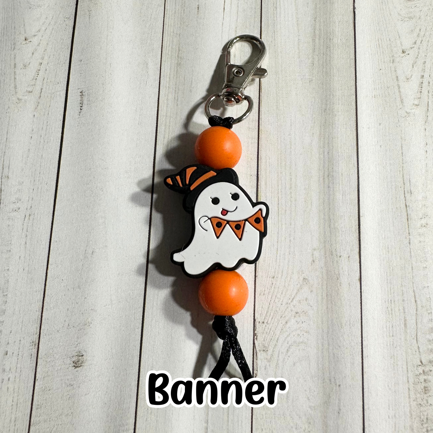 Ghost Zipper Pulls