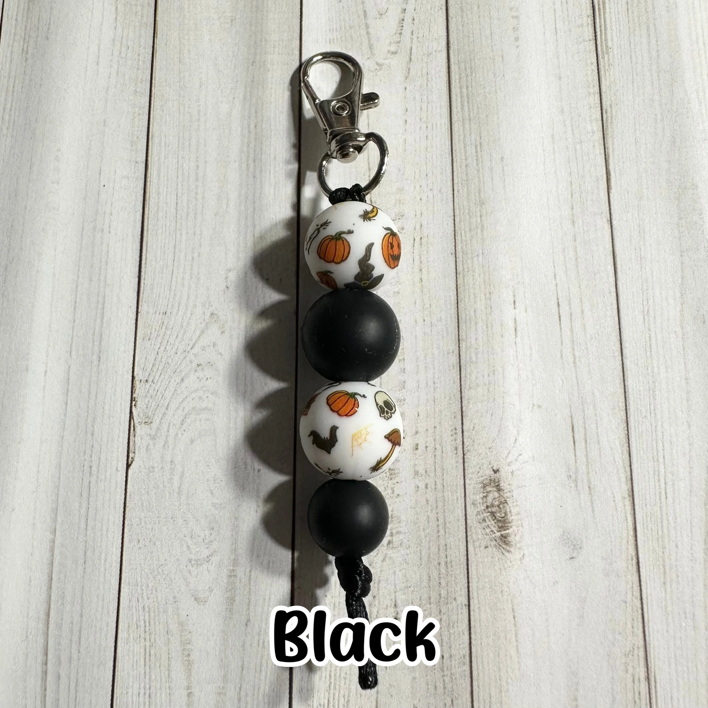 Halloween Print Zipper Pulls