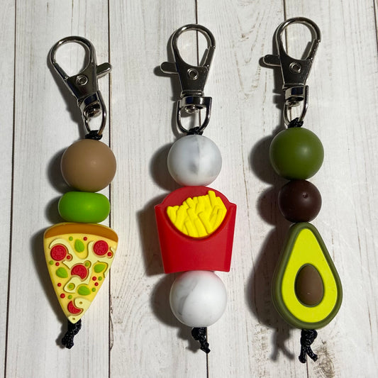 Food Zipper Pulls