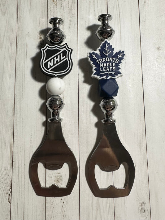 Hockey Bottle Opener