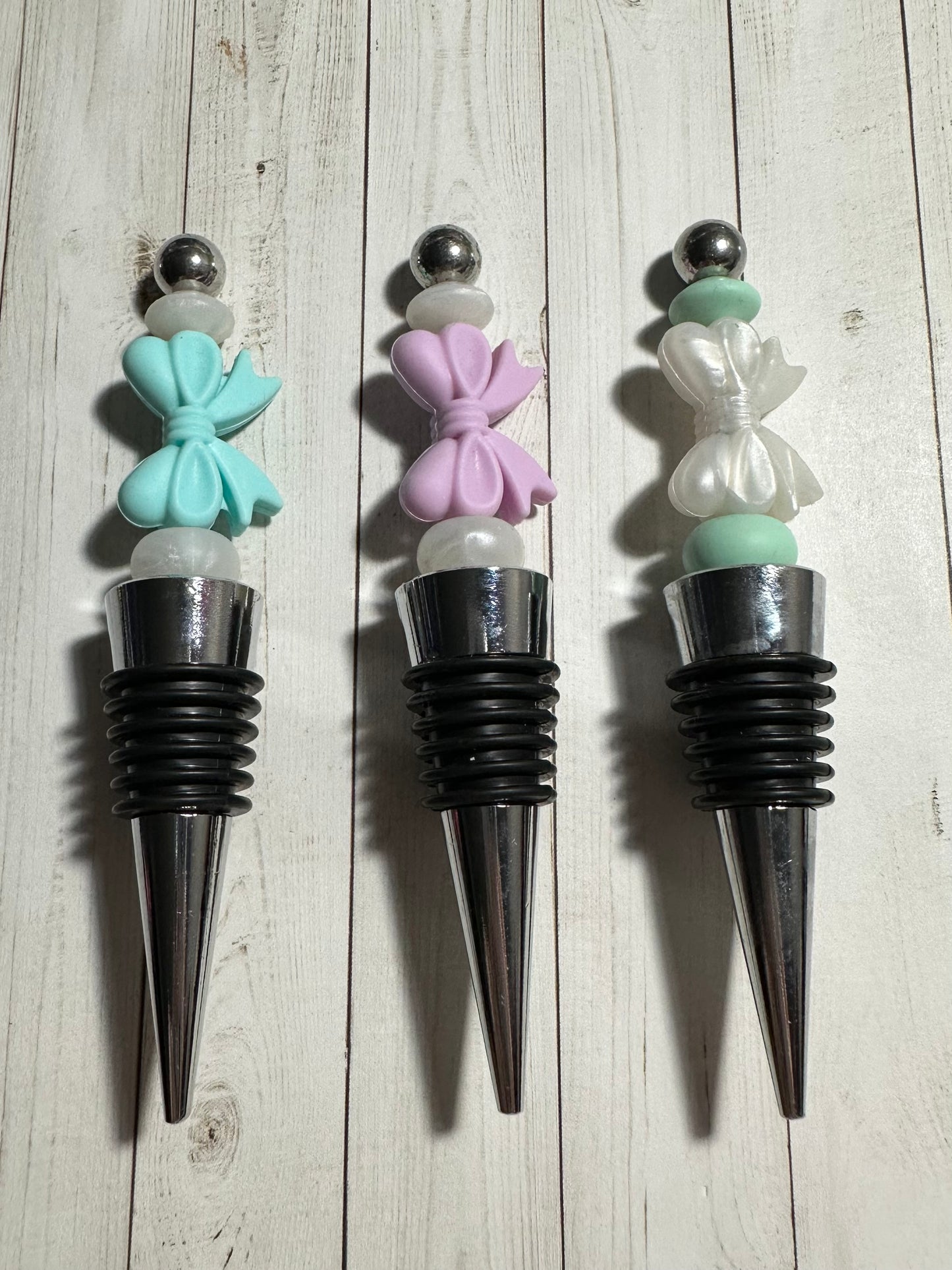 Bow Bottle Stoppers