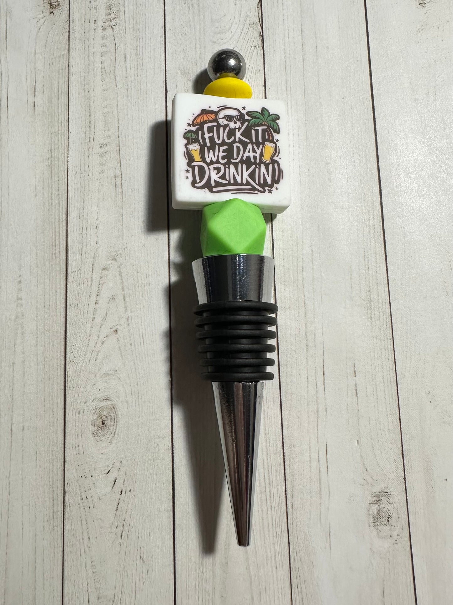 Alcohol Saying Bottle Stoppers