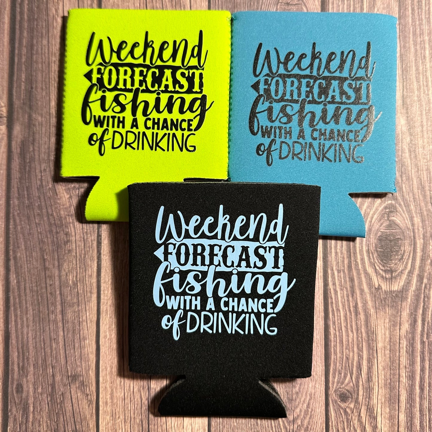 Fishing Can Koozie