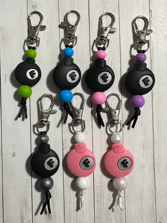 F-Bomb Zipper Pulls