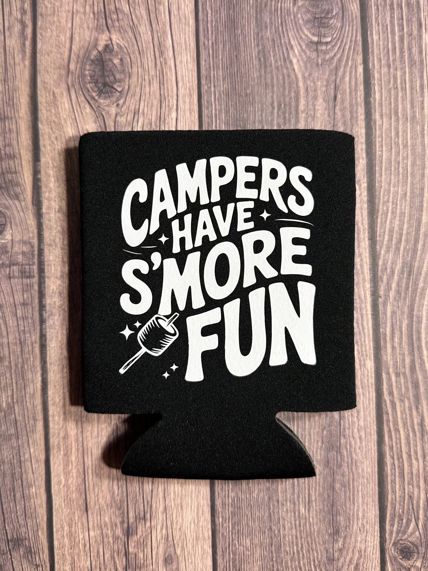 Camping Can Koozie