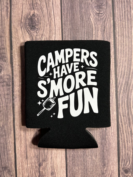 Camping Can Koozie