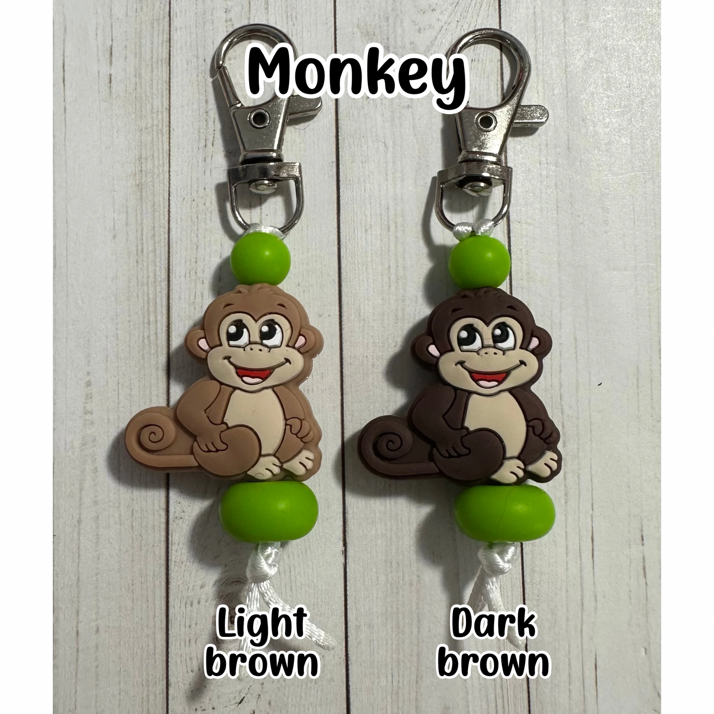 Safari Animal Zipper Pulls