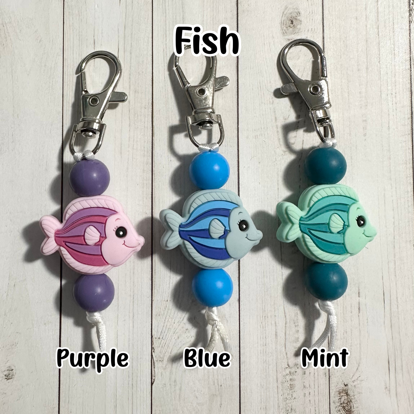 Aquatic Zipper Pulls