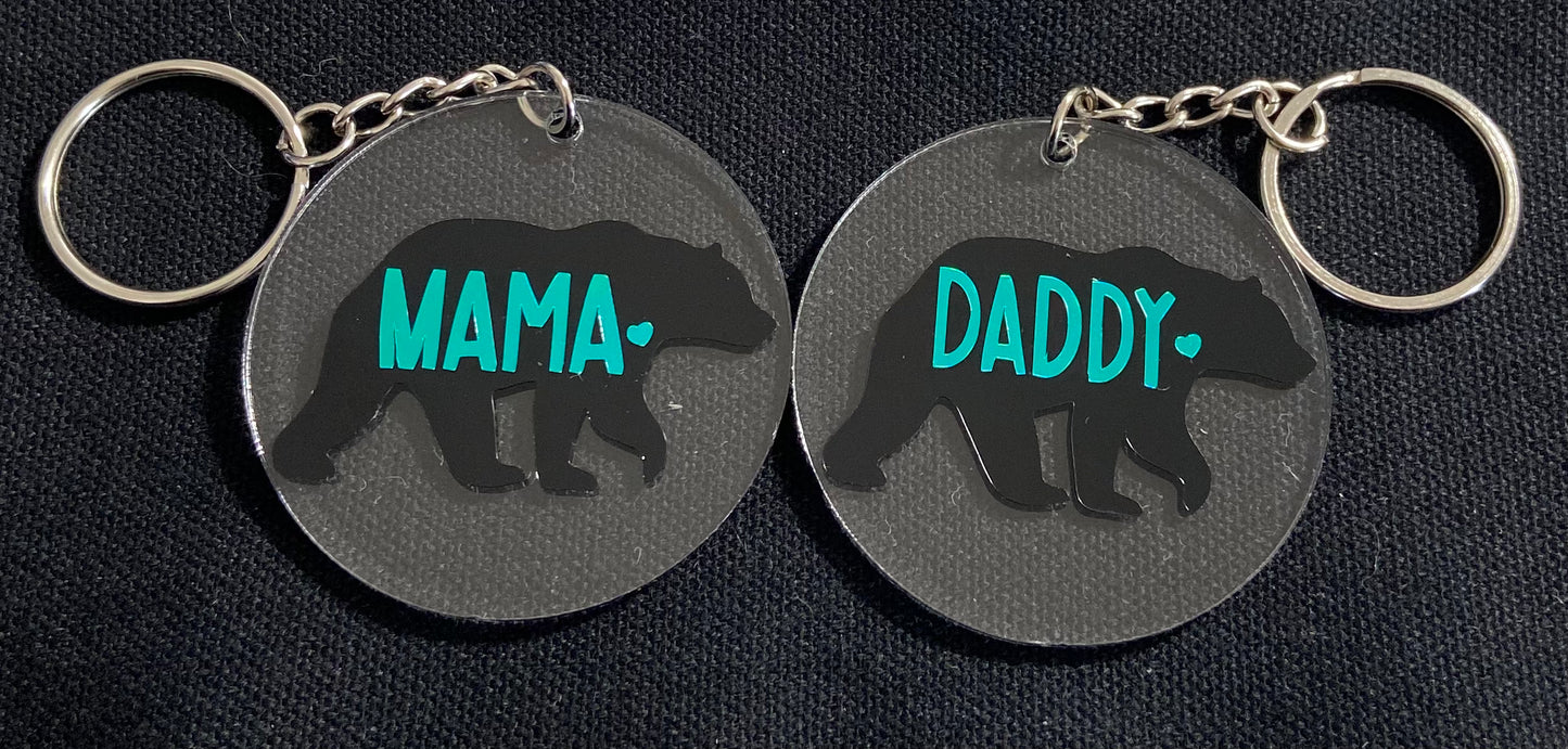 Mama Bear & Daddy Bear set