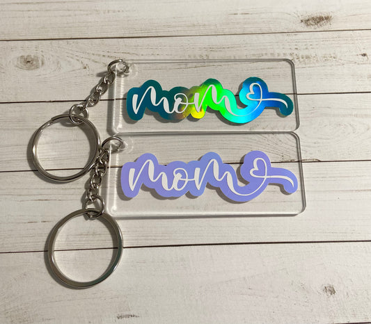 Mom Keychain