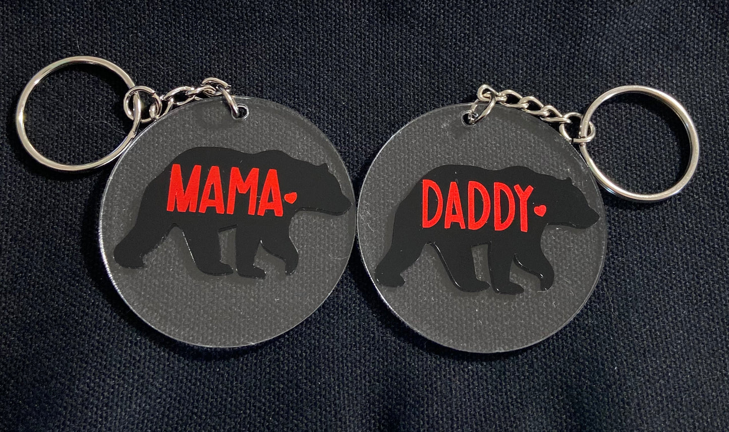 Mama Bear & Daddy Bear set