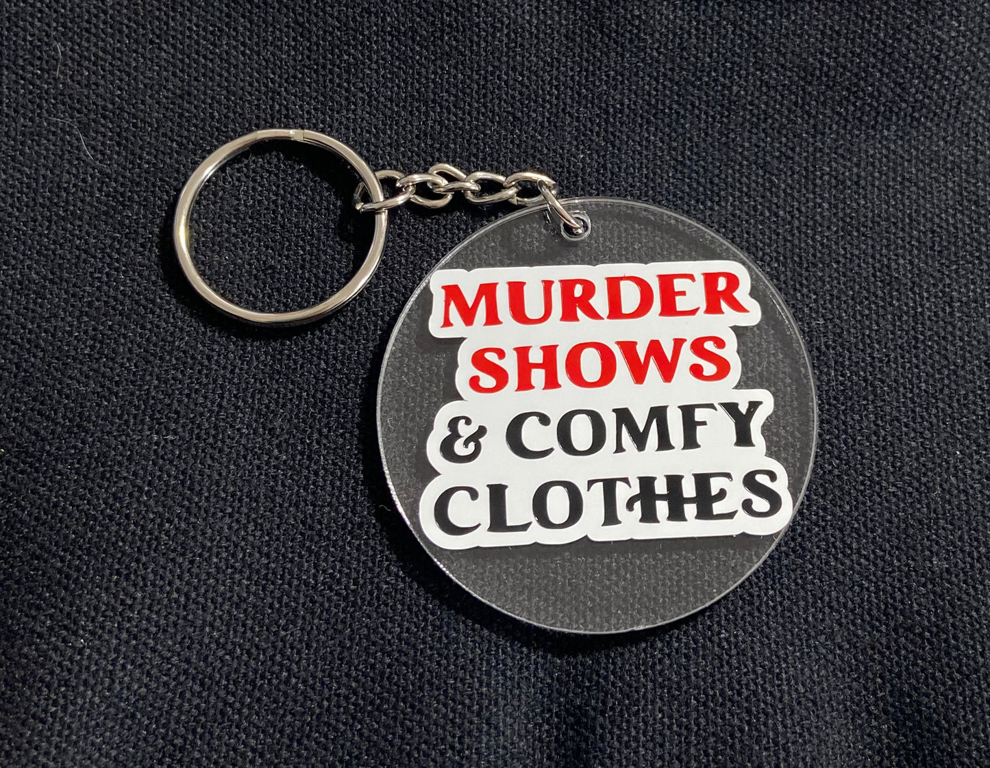 Murder Shows Keychain