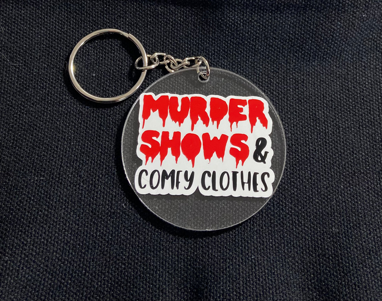 Murder Shows Keychain